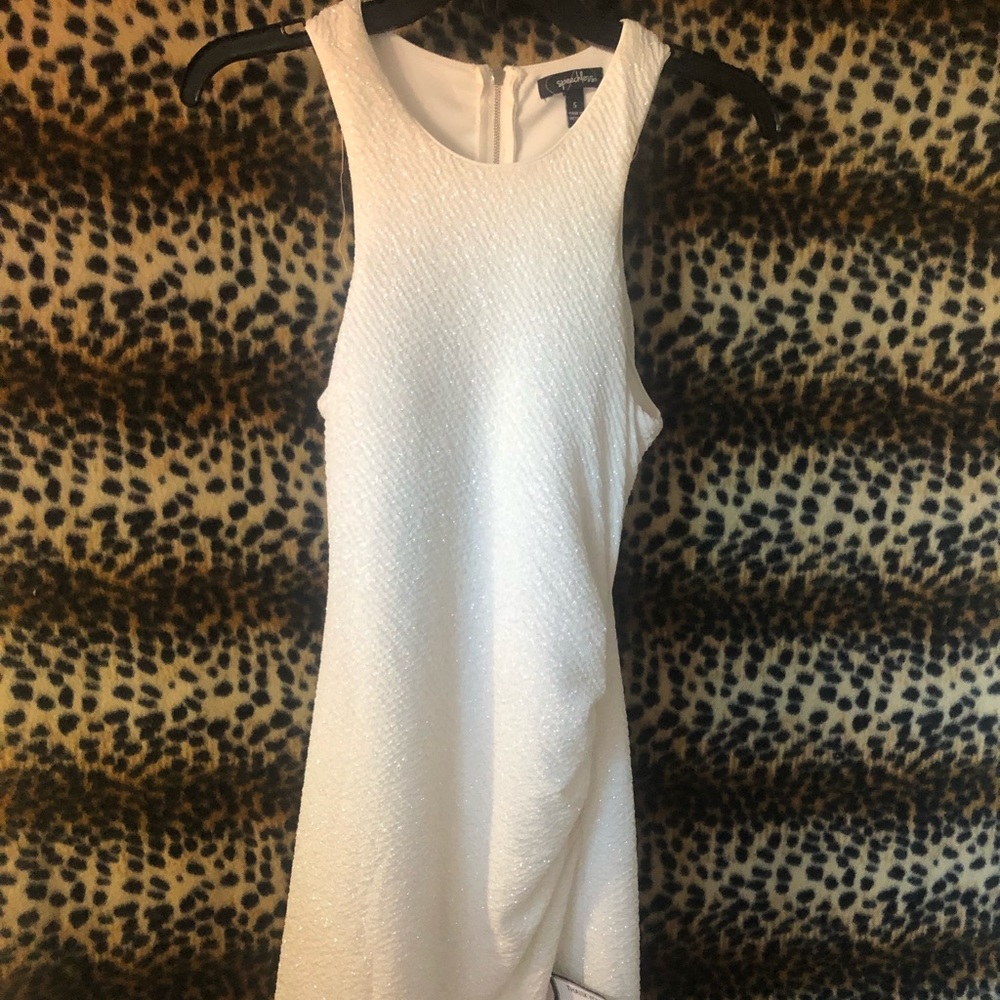White sparkly dress NWT